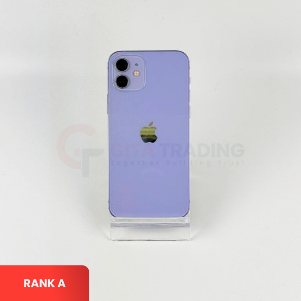 APPLE iPhone 12 5G Purple - Sim Free | ROM: 128GB | Battery Health 78% | IMEI: 350643630993817 | RANK A