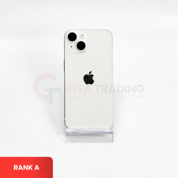 APPLE iPhone 14 5G White - SIM Free | ROM: 128GB | Battery Health: 85% | IMEI: 357504141810507 | RANK A