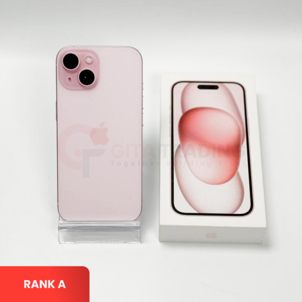 APPLE iPhone 15 5G Pink - SIM Free | ROM: 128GB | Battery Health: 86% | IMEI: 359987254219566 | RANK A
