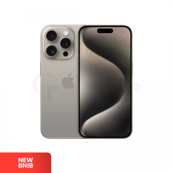 APPLE iPhone 15 Pro 5G Natural Titanium - Sim Free | ROM: 256GB | IMEI: 355746602220948 | NEW BNIB