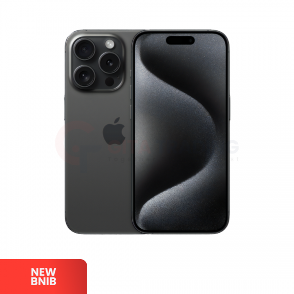 APPLE iPhone 15 Pro Max 5G Black Titanium - Sim Free | ROM: 1000GB(1TB) | Dual Sim FISIK & Silent Camera | IMEI: 353104761869687 | NEW BNIB