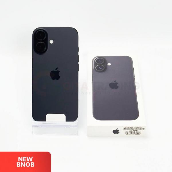 APPLE iPhone 16 5G Black - Sim Free | ROM: 128GB | Battery Health: 100% | IMEI: 354257908395575 | BNOB