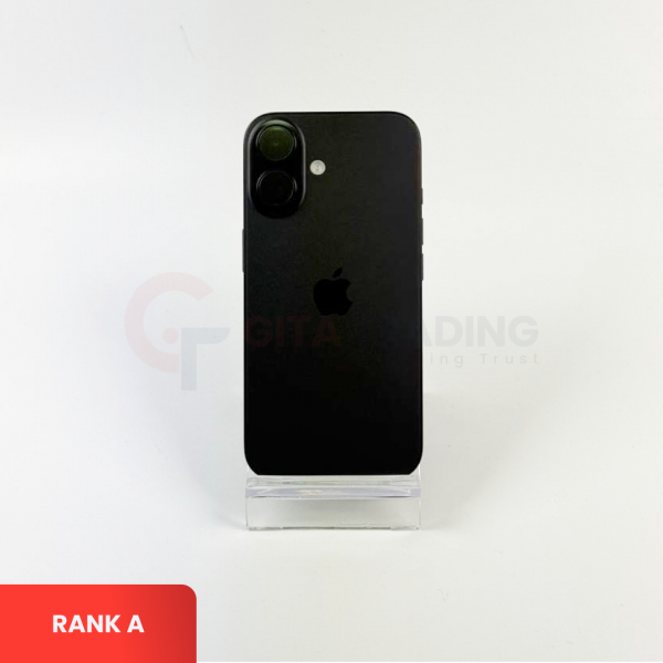 APPLE iPhone 16 5G Black - Sim Free | ROM: 128GB | Battery health 100% | IMEI: 355264893395593 | RANK A
