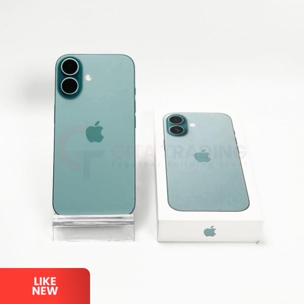 APPLE iPhone 16 5G Teal - Sim Free | ROM: 512GB | Battery Health: 100% | IMEI: 353875675943599 | LIKE NEW