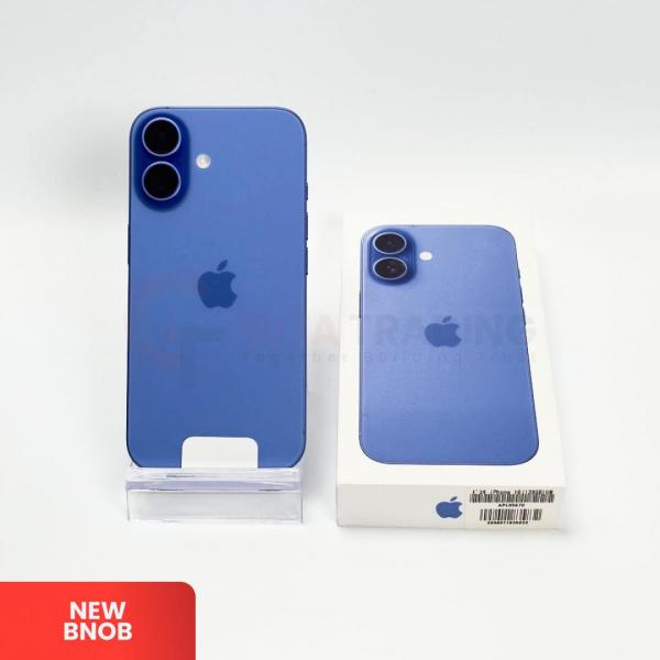 APPLE iPhone 16 5G Ultramarine - Sim Free | ROM: 128GB | Battery Health: 100% | IMEI: 354382465288052 | BNOB