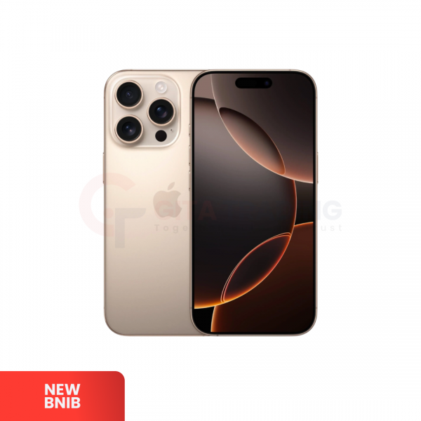 APPLE iPhone 16 Pro 5G Desert Titanium - Sim Free | ROM: 128GB | IMEI: 354553645429606 | NEW BNIB