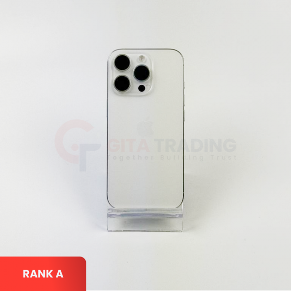 APPLE iPhone 16 Pro 5G White Titanium - Sim Free | ROM: 256GB | Battery health 91% | IMEI: 352113449357867 | RANK A