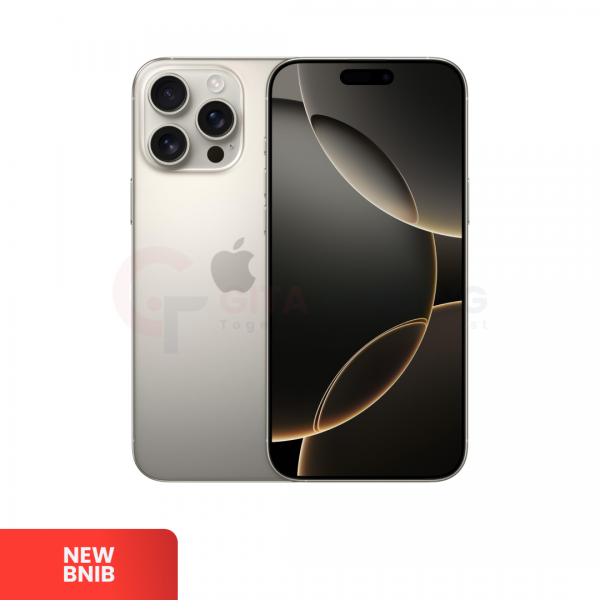 APPLE iPhone 16 Pro Max 5G Natural Titanium - Sim Free | ROM: 256GB | IMEI: 357192899087369 | NEW BNIB