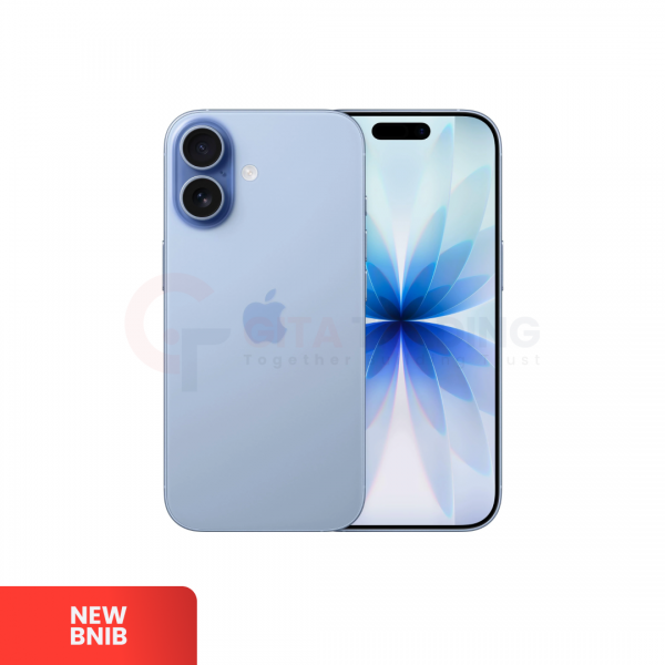 APPLE iPhone 17 5G Mist Blue - Sim Free (SIM FISIK) | ROM: 256GB | Single Sim & Silent Camera | IMEI: 357998422216972 | NEW BNIB