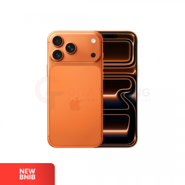 APPLE iPhone 17 Pro 5G Cosmic Orange - Sim Free (SIM Fisik) | Silent Camera & Single SIM | ROM: 256GB | IMEI: 354699242896927 | NEW BNIB