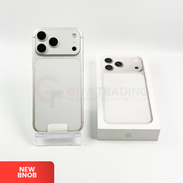 APPLE iPhone 17 Pro 5G Silver - Sim Free (eSIM) | ROM: 256GB | IMEI: 350070401191670 | NEW BNOB