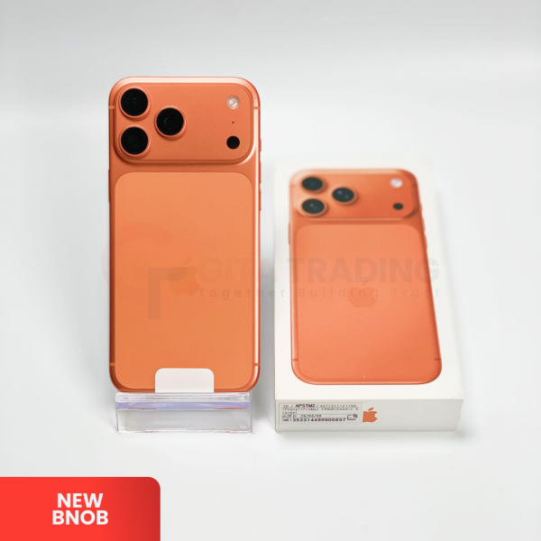 APPLE iPhone 17 Pro Max 5G Cosmic Orange - Sim Free (eSIM) | ROM: 256GB | IMEI: 353314499906657 | NEW BNOB