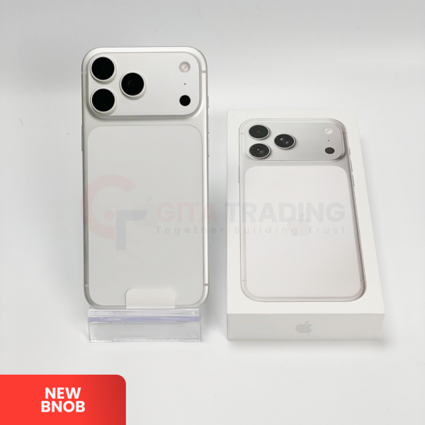 APPLE iPhone 17 Pro Max 5G Silver - Sim Free (eSIM) | ROM: 512GB | IMEI: 353763618062562 | NEW BNOB