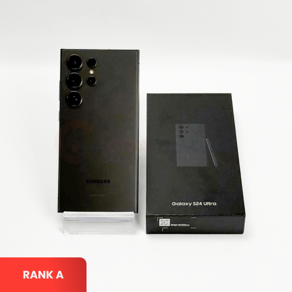 Samsung Galaxy S24 Ultra 5G Titanium Black - SIM Free | ROM: 256GB | RAM: 12GB | Dual Sim & Silent Camera | IMEI: 353437177032072 | RANK A