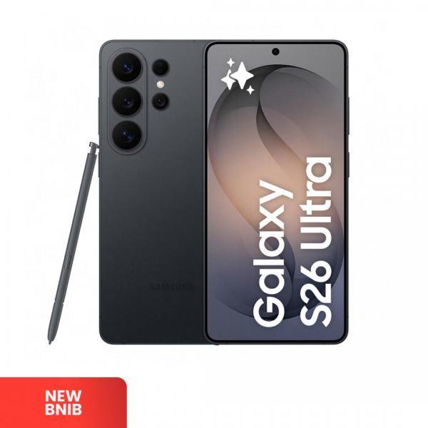 SAMSUNG Galaxy S26 Ultra 5G Black - Sim Free | ROM: 1000GB (1TB) | RAM: 16GB | SINGLE SIM & SILENT CAMERA | IMEI: 350593240688648 | NEW BNIB