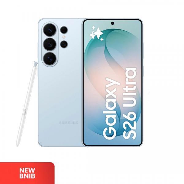 SAMSUNG Galaxy S26 Ultra 5G Sky Blue - Sim Free | ROM: 512GB | RAM: 12GB | DUAL SIM & SILENT CAMERA | IMEI: 352817530802322 | NEW BNIB