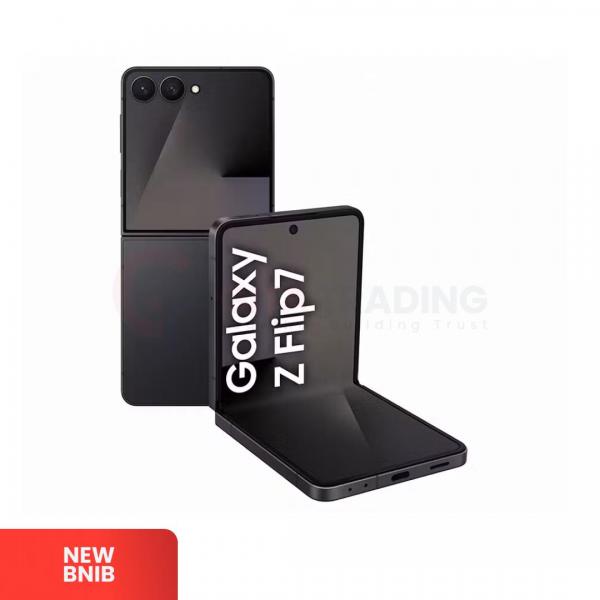 SAMSUNG Galaxy Z Flip7 5G JetBlack - Sim Free | ROM: 256GB | RAM: 12GB | IMEI: 350427461002462 | BNIB